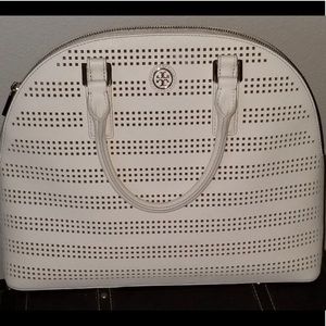 Tory Burch Perforated Satchel